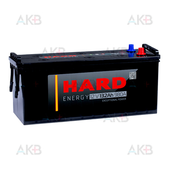 HARD 132 Ач 980A о.п. (513х189х230) Calcium Plus