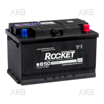 Rocket 70Ah 750A обр. пол. (277x175x175) SMF 70L-LB3
