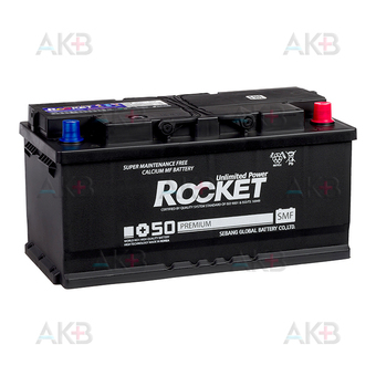 Rocket 90Ah 850A обр. пол. (353x175x175) SMF 90L-LB5