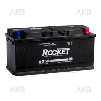 Rocket 110Ah 910A обр. пол. (393x175x190) SMF 110L-L6