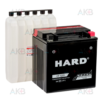 HARD YTX30L 12V 31 Ah 385А (168x126x175) CT 1231 обр. пол. AGM сухозаряженный