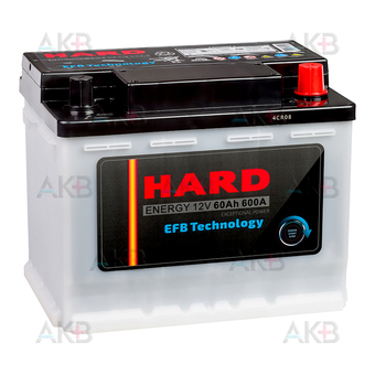 HARD EFB 60 Ah 600A (242x175x190) Start Stop L2