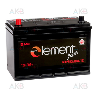 Smart Element 105D31R 90Ач 680A прям. пол. (300x175x225)