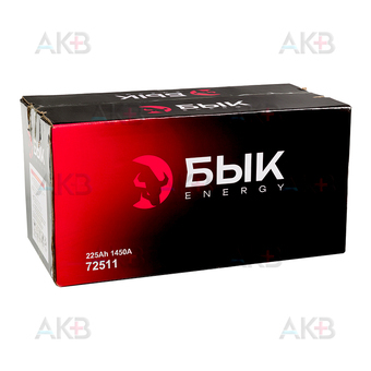 Автомобильный аккумулятор БЫК Energy 72511 225Ah 1450A обр. пол. (517х275х231). Фото 3
